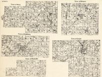 La Fayette County - Wiota, Shullsburg, Monticello, Belmont, Gratiot, Wisconsin State Atlas 1930c